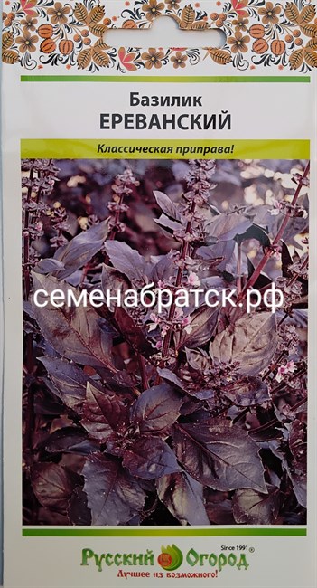 Базилик Ереванский (НК) РТ-00001639 - фото 356584