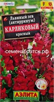 Цветы Львиный Зев Карликовый красный (Аэлита) РТ-00002658